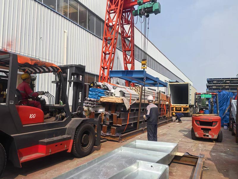 Стоманените конструкции на Гвиана бяха изпратени успешно, улеснявайки нови задгранични строителни пътувания