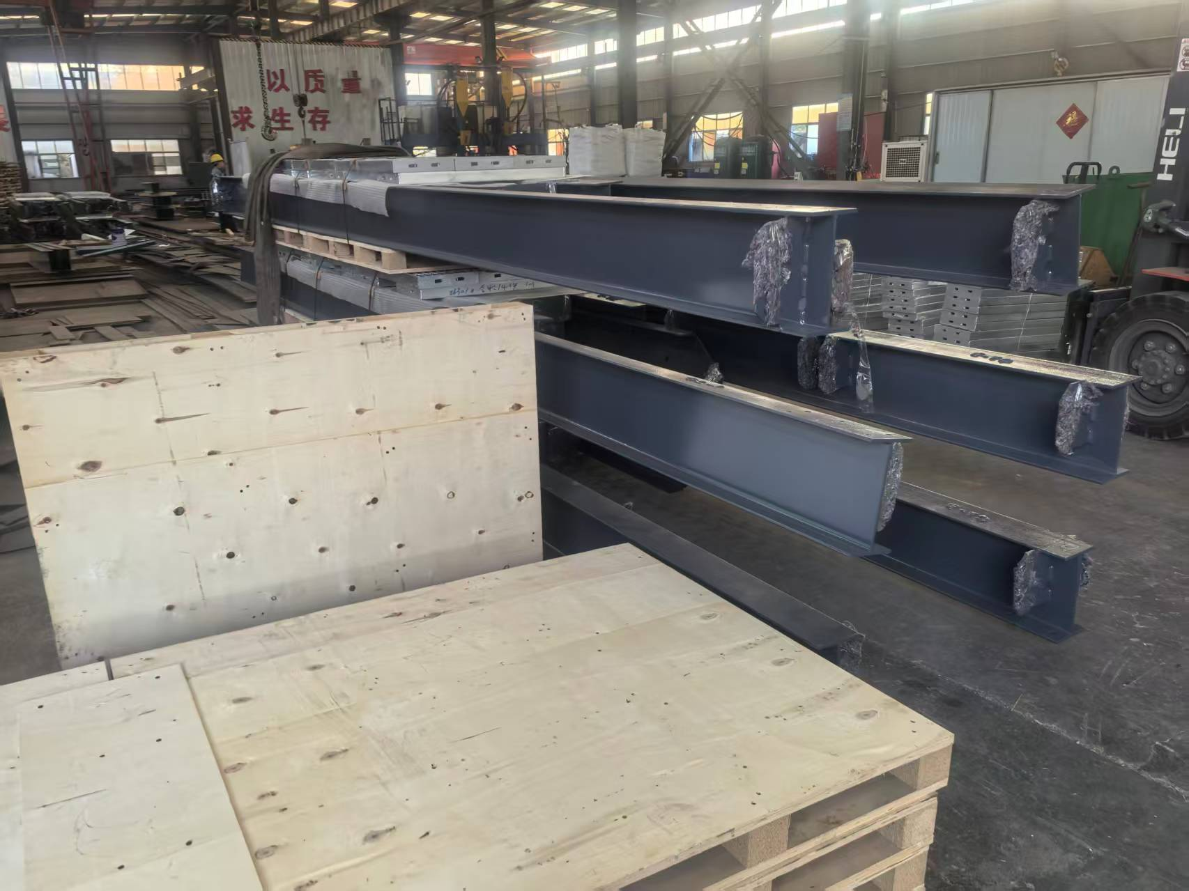 Liweiyuan Steel Structure завършва износа на стоманени конструкции Warehouse за Норвегия, скоро ще бъде изпратен