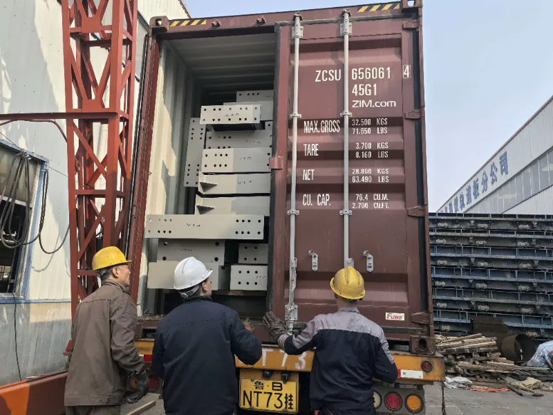 Компонентите на стоманената конструкция за широкомащабен проект за стоманен склад в Чили бяха успешно доставени, подпомагащи изграждането на местен логистичен център